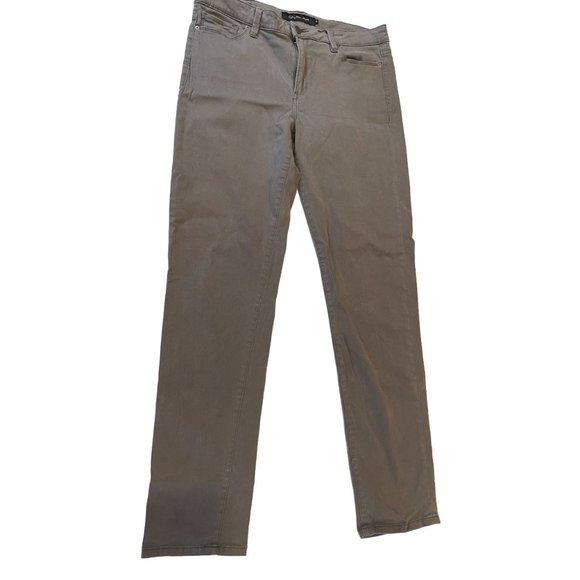 Calvin Klein Womens Jeans Skinny Leg Mid Rise Five Design Pockets Gray Size 12 - Picture 1 of 11